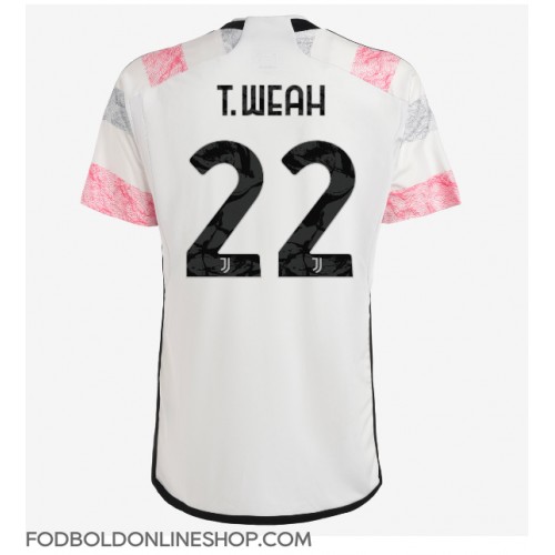 Juventus Timothy Weah #22 Udebanetrøje 2023-24 Kortærmet